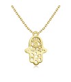 Hamsa Hand Silver Necklaces SPE-4652